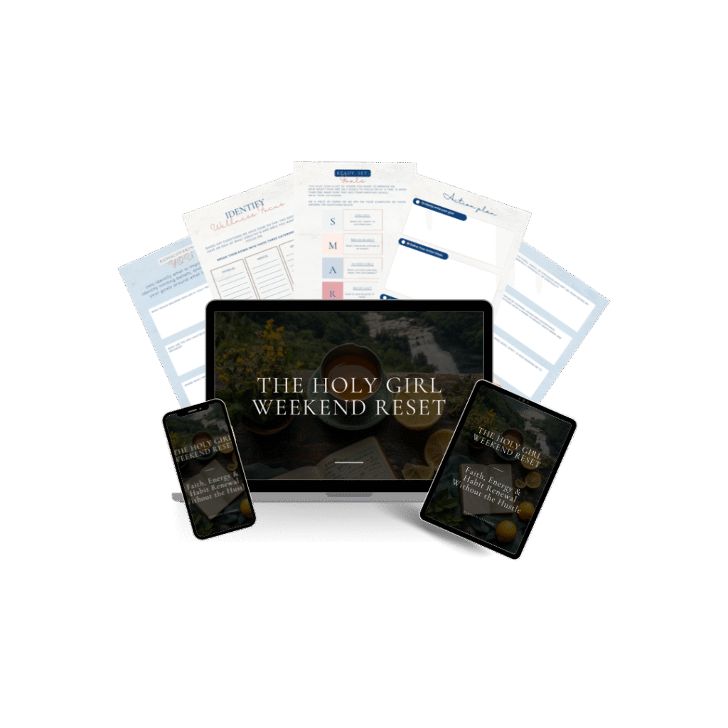 wellness bundle, holy girl wellness, wellness reset